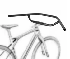 Bike Riser Handlebar 31.8mm, Length 690mm, Universal Bicycle Handle Bars for ...