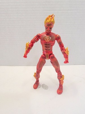 ToyBiz Marvel Legends Series Human Torch 6'' Action Figure (USED)