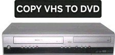 Toshiba VHS DVD Recorder Copy VHS to DVD with Remote & Set Up Guide DVR16
