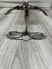 Art Nouveau Style Winged Lady Jewelry Tray – Vintage Pewter Earring Holder — photo 2