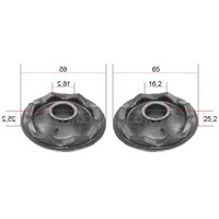 2X Corteco Lagerung Stabilisator Hinten Vorne Links Rechts FüR Ford Sierra GBG