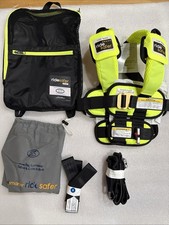 RideSafer - Small , Lightweight, Compact, Portable Car Seat Yellow New