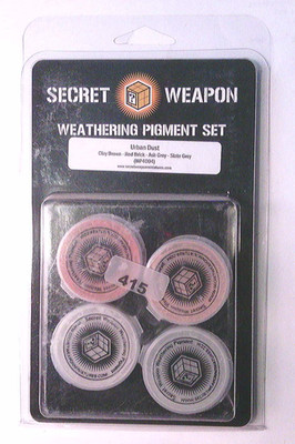 Secret Weapon WP4004 Urban Dust Weathering Pigment Set