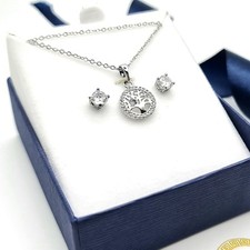 PARURE DONNA SET COMPLETO COLLANA  ALBERO DELLA VITA + ORECCHINI ACCIAIO