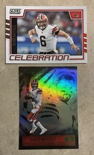 2 Count Baker Mayfield Football Card Lot