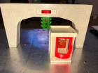 VTG Fisher Price Little People 997  Village Bridge Traffic Light & Phone booth