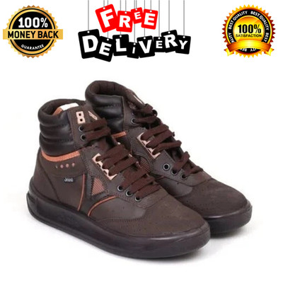 NWT Servis Cheetah High top trainers Brown shoes afghani taliban