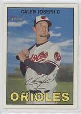 2016 Topps Heritage Caleb Joseph #71 4k8