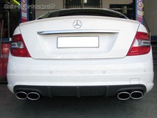 Eisenmann Duplex Anlage RACE Mercedes C-Klasse W204 C230-C350 AMG-Heck 4x120x77