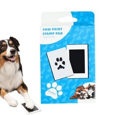 Pet Paw Print Kit - Paw Print Pad - Non Toxic Ink Pad for Pets - Cats and Dogs