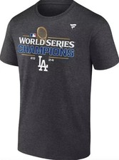 Los Angeles Dodgers Fanatics 3XL 2024 World Series Champions Gray