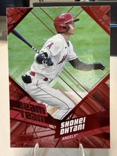 2021 TOPPS STADIUM CLUB BEAM TEAM RED #BT3 SHOHEI OHTANI  