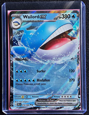 Pokemon Wailord EX 016/084 Dunkelnacht Deutsc...