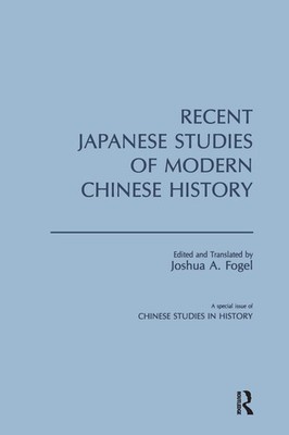 Recent Japanese Studies Of Modern Chinese History: V  1