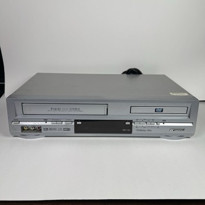 SANSUI VRDVD4000B DVD/VCR COMBO VHS VCR PLAYER NO REMOTE FULLY TESTED & WORKS