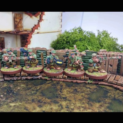 Wargames Atlantic Sneakfeet: 40k ratling proxy SPRUE 28mm miniatures