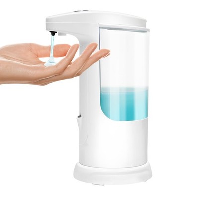 Automatic Liquid Soap Dispenser Touchless 12.5oz/370ml 3 Level Adjustable Inf...