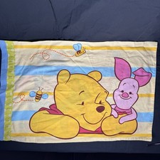 Disney s Winnie The Pooh Piglet Tigger Eeyore With Bees Standard Pillowcase
