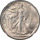 1944-P Walking Liberty Half NGC MS64 Superb Eye Appeal Strong Strike