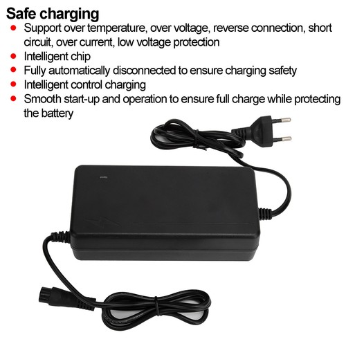 54.6V/2A Power Charging Adapter 12mm 3‑Pin Li Battery Power Charger EU Plug 1 FG - Picture 15 of 22