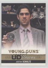 2013-14 Upper Deck UD Canvas Young Guns Justin Schultz #C115 0w0l