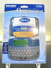 Rolodex Professional Organizer RF-384 With 384 KB Memory NEW