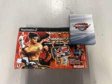Tekken 5 10th Anniversary limited edition arcade Stick 6 game set Ps1 Ps2
