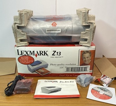 Lexmark Z13 Color Printer (MAC/PC WIN XP Mac OS) Open Box - NEW