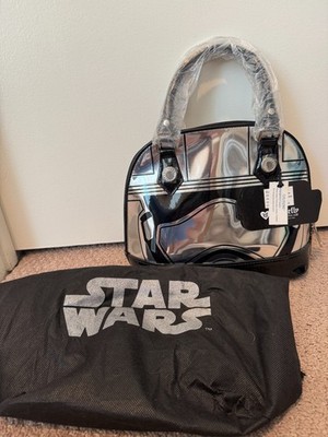 Loungefly Captain Phasma Bag Tote with Dust slip bag NWT