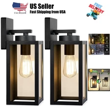Outdoor Wall Light Fixtures, Exterior Waterproof Wall Lanterns, Porch Sconces...