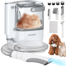 Dog Grooming Vacuum Shedding Pet Grooming Vacuum Kit Dog/Cat Clippers 6 in 1