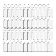 180 PCS Sublimation Keychain Suitable for DIY Keychain Making D1R71073