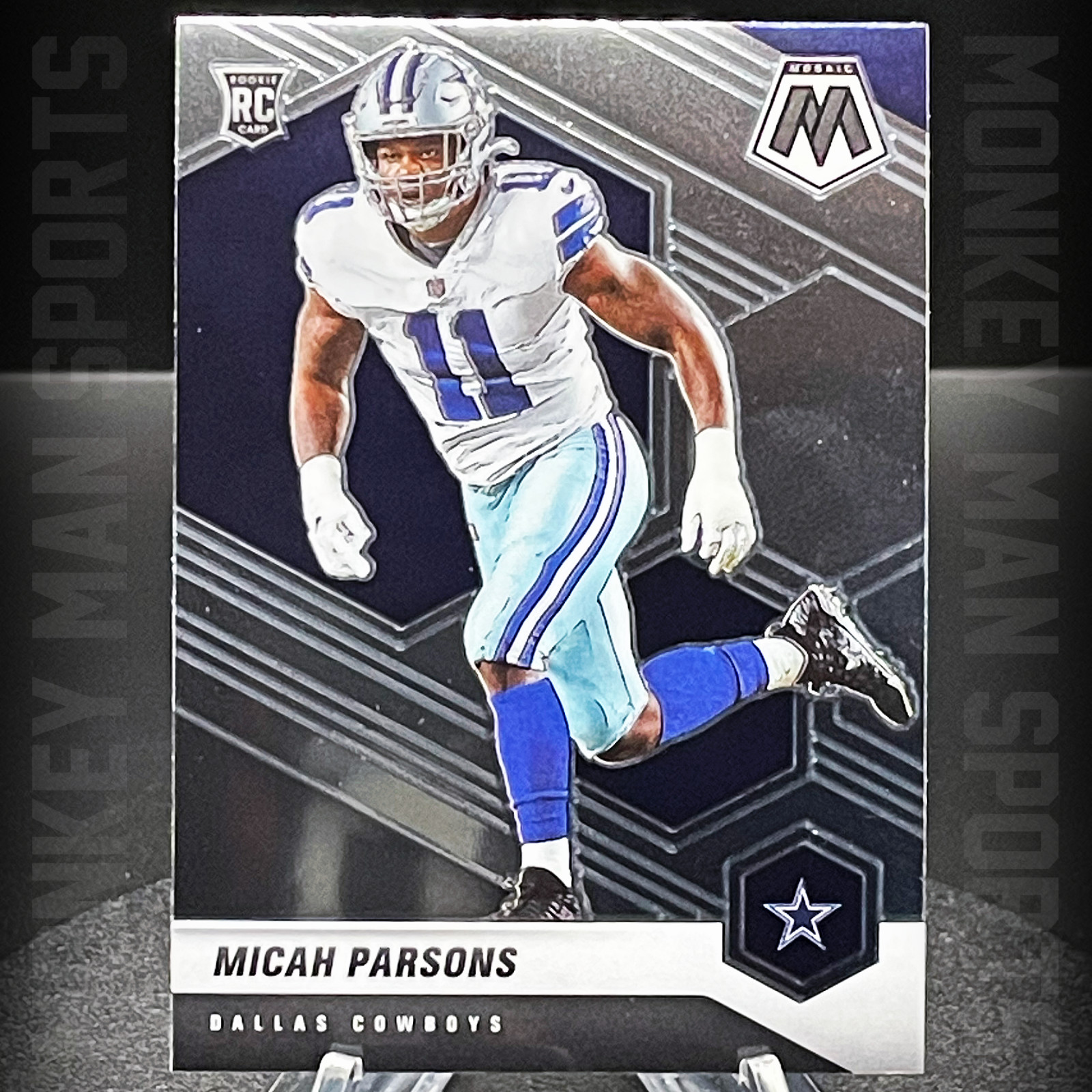 2021 Mosaic - Micah Parsons Rookie RC - #362 COWBOYS MINT