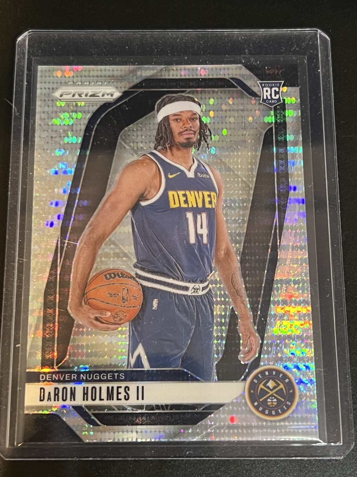 2024-25 Panini Prizm DaRon Holmes II RC PULSAR Rookie #235 Denver Nuggets !