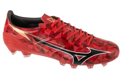 Fußballschuhe Herren, Mizuno Alpha II Pro FG, Rot