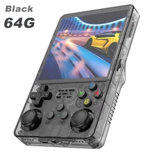 TOP Sale 4"IPS Big Screen R36S plus Retro Handheld Game Console Linux 64-Bit Sys