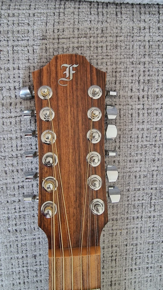 🎸 12saitige Gitarre: Furch Blue D20 CM Cut mit Tonabnehmer + Case + Extras - - Bild 3 von 4