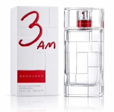 Sean John 3 AM by Sean John  Men Eau De Toilette Spray 3.4oz 100ml  New Sealed