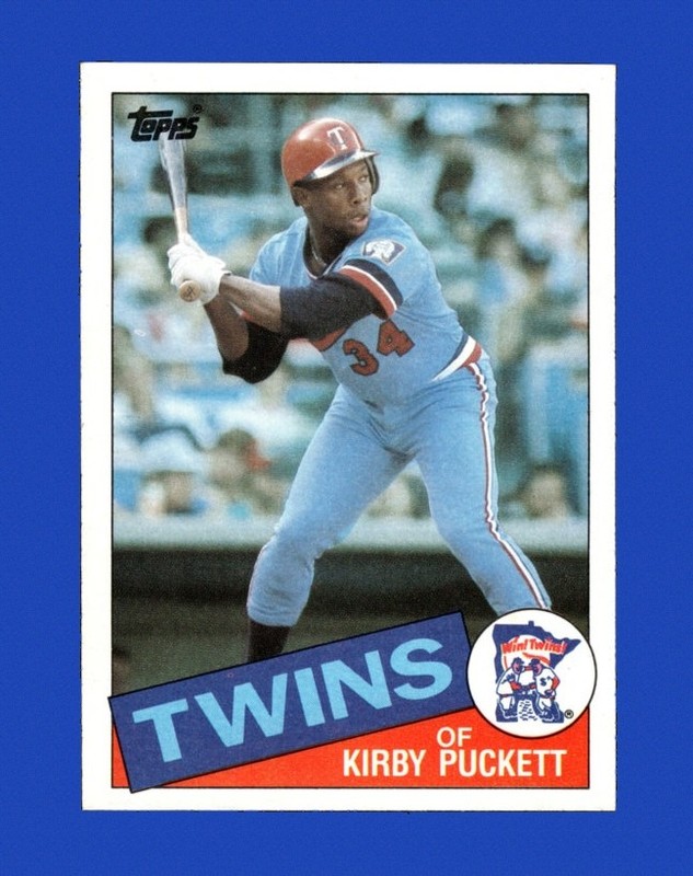 1985 Topps Set-Break #536 Kirby Puckett RC NR-MINT *GMCARDS*