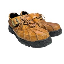 Vintage Polo Sport Ralph Lauren Dover Duck Boots Leather Brown Mens 11D