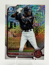 2022 Bowman - Chrome Prospects Alvin Guzman #BCP-18 Mojo Refractor (RC)