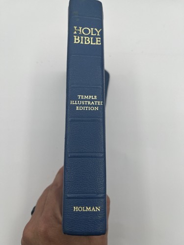 Freemasonry Masonic Bible Blue Temple Illustrated Edition (Holman) Gardendale907 - Picture 2 of 5