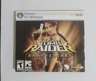Tomb Raider Anniversary for Windows PC DVD Jewel Disc and Cover Only No Case