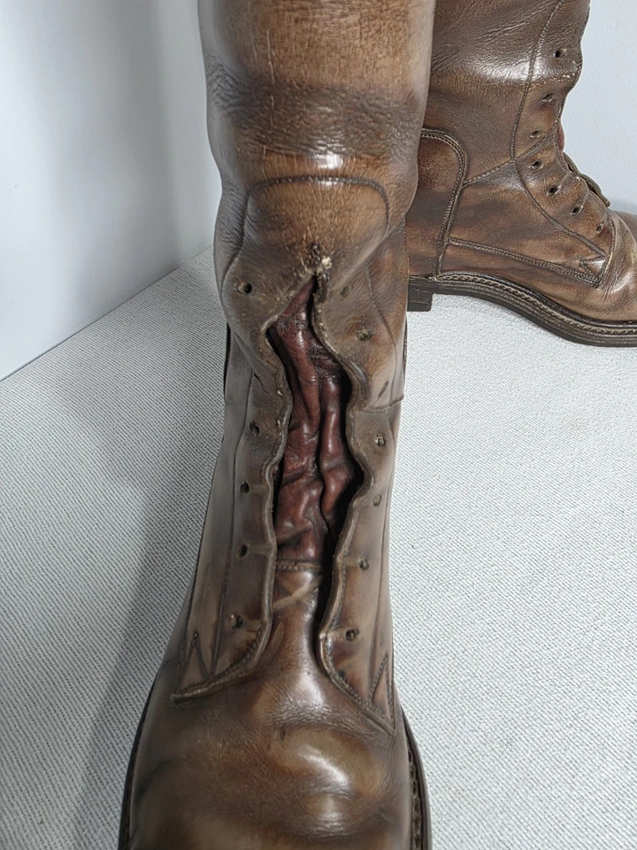 Botas de montar de cuero ecuestres Dehner vintage Foto 4 de 4