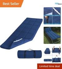 Comfortable 75"x30" Camping Mattress Pad - Versatile for Indoor and Outdoor Use