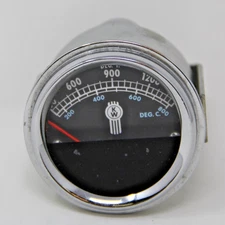 PACCAR OEM KENWORTH 2" PYROMETER GAUGE 300 - 1500°F w/ LOGO NEW OLD STOCK RARE