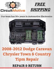 2007 Dodge Caravan Chrysler Town Country Tipm Repair