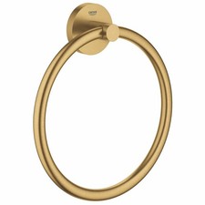 GROHE 40365GN1 Essentials Round Open Towel Ring Brushed