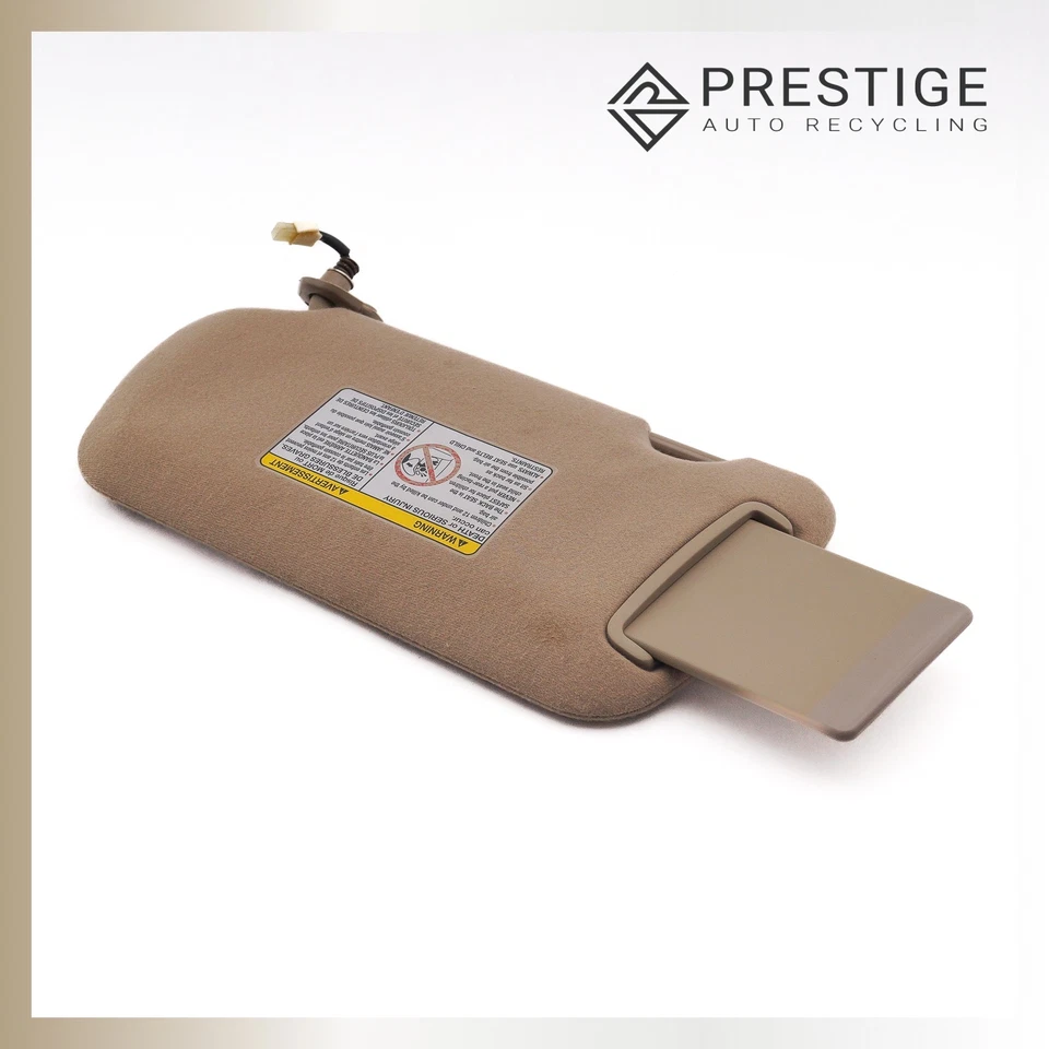 2002-2003 NISSAN ALTIMA Sdn 2000-2003 MAXIMA Sun Visor Right 96400-5Y700 Tan OEM - Image 2 of 4