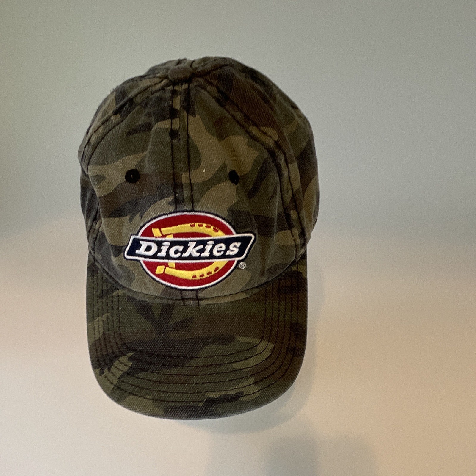 Dickies Camouflage Adjustable Men's Baseball Cap Hat, One Size